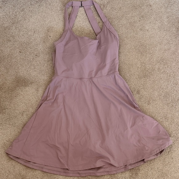 Source Unknown Dresses & Skirts - Women's Mauve Halter Skater Dress